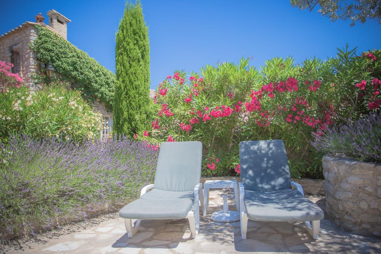 L'Enclos Des Lauriers Roses Cabrières Esterno foto